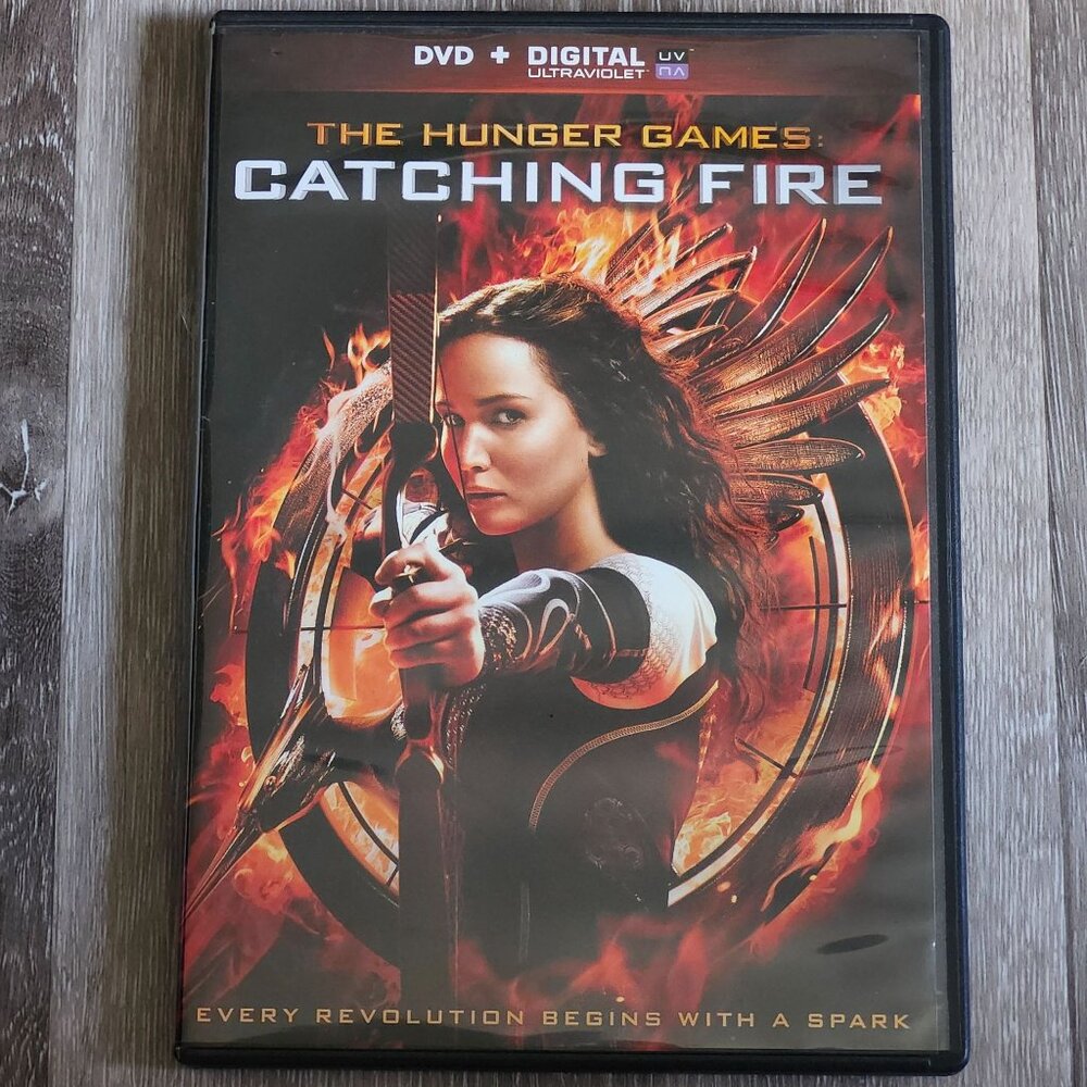 The Hunger Games Catching Fire DVD 2013 Jennifer Lawrence  Josh Hutcherson